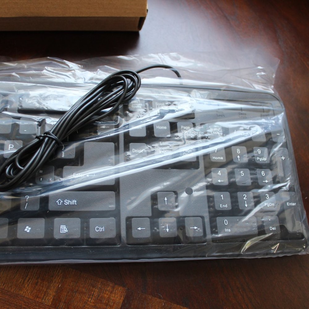 IMicro 104 Key Wired USB Computer Keyboard - NEW - Picture 3 of 8